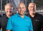 Jim Barmore, Marty Faldet, and King Hickman, Lakewood, Minn., GPS Dairy Consulting LLC 