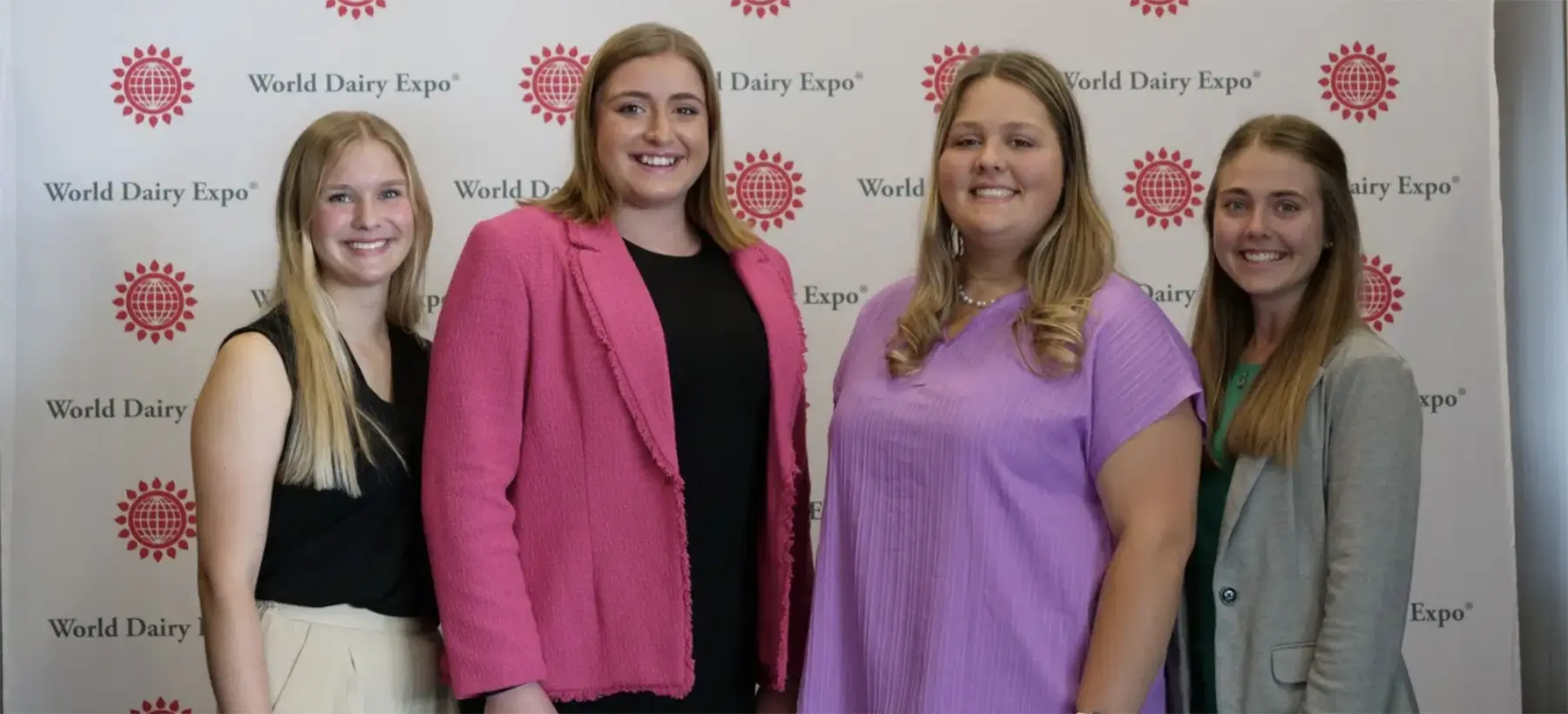 World Dairy Expo interns 2024