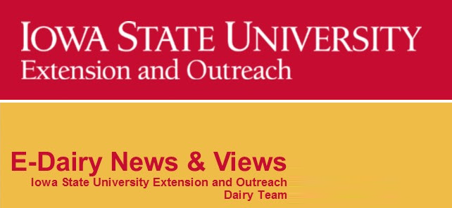 Iowa State University Dairy News