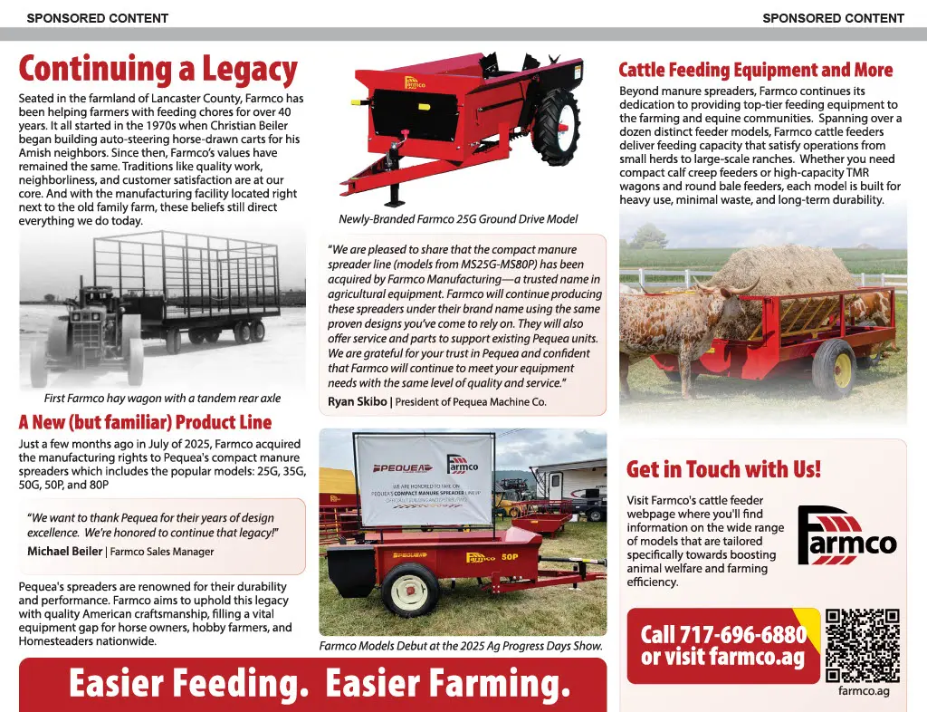 Farmco Releases New Products 2025