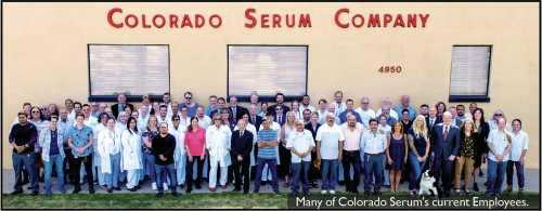 Colorado Serum's employees