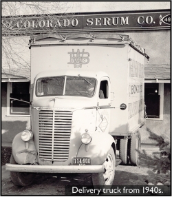 Delivery truck from 1940s