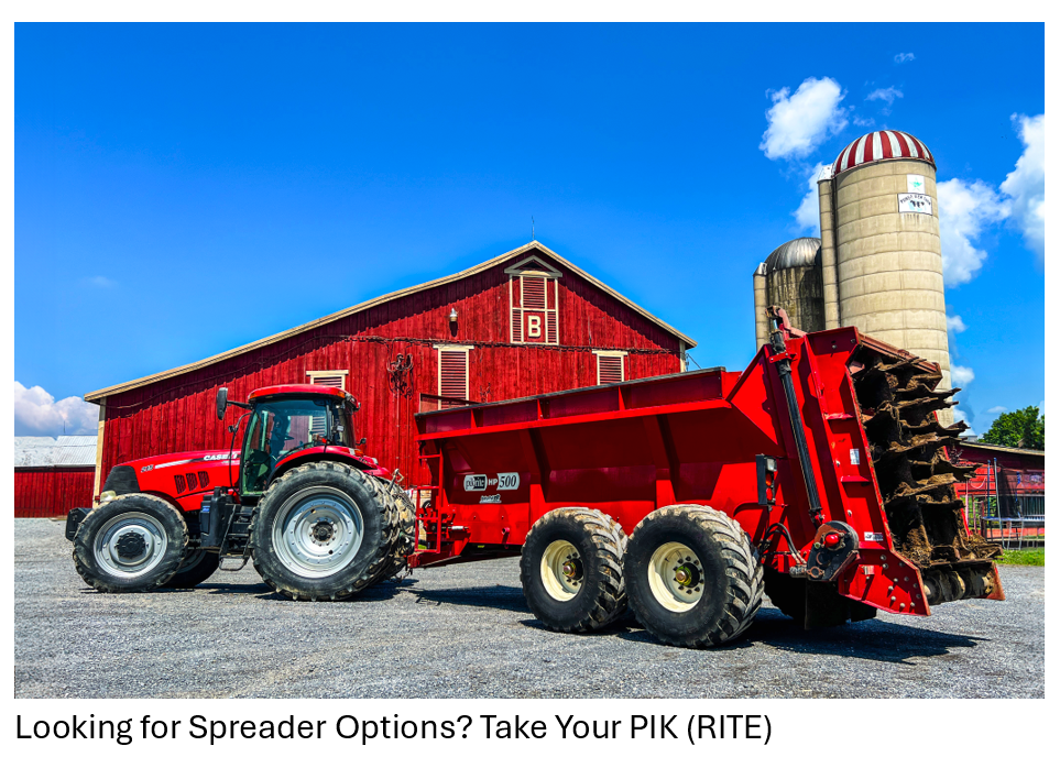 Looking for Spreader Options? Take Your PIK RITE