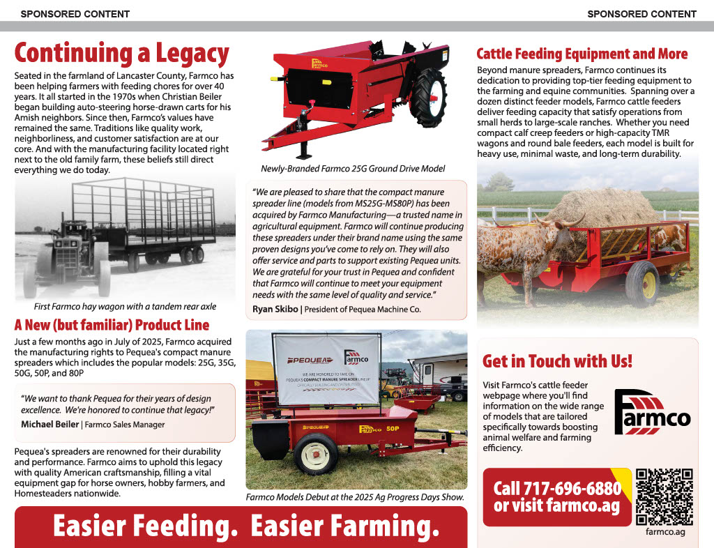 Farmco Releases New Products 2025