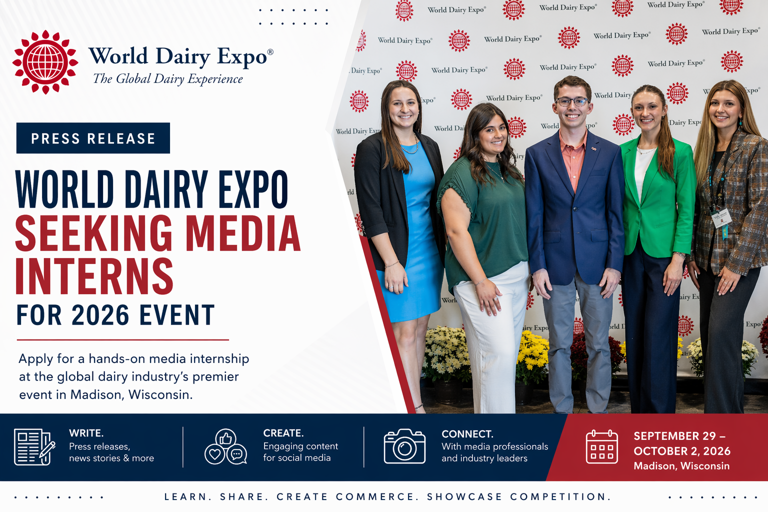 World Dairy Expo internships